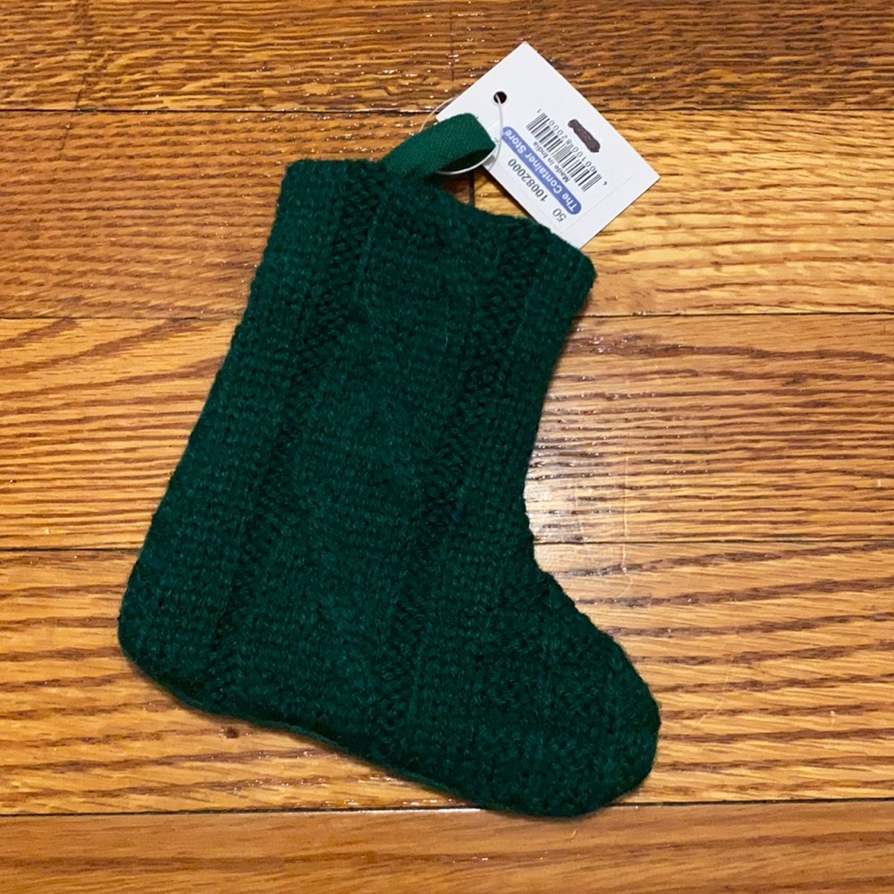 The Container Store mini Stocking NWT